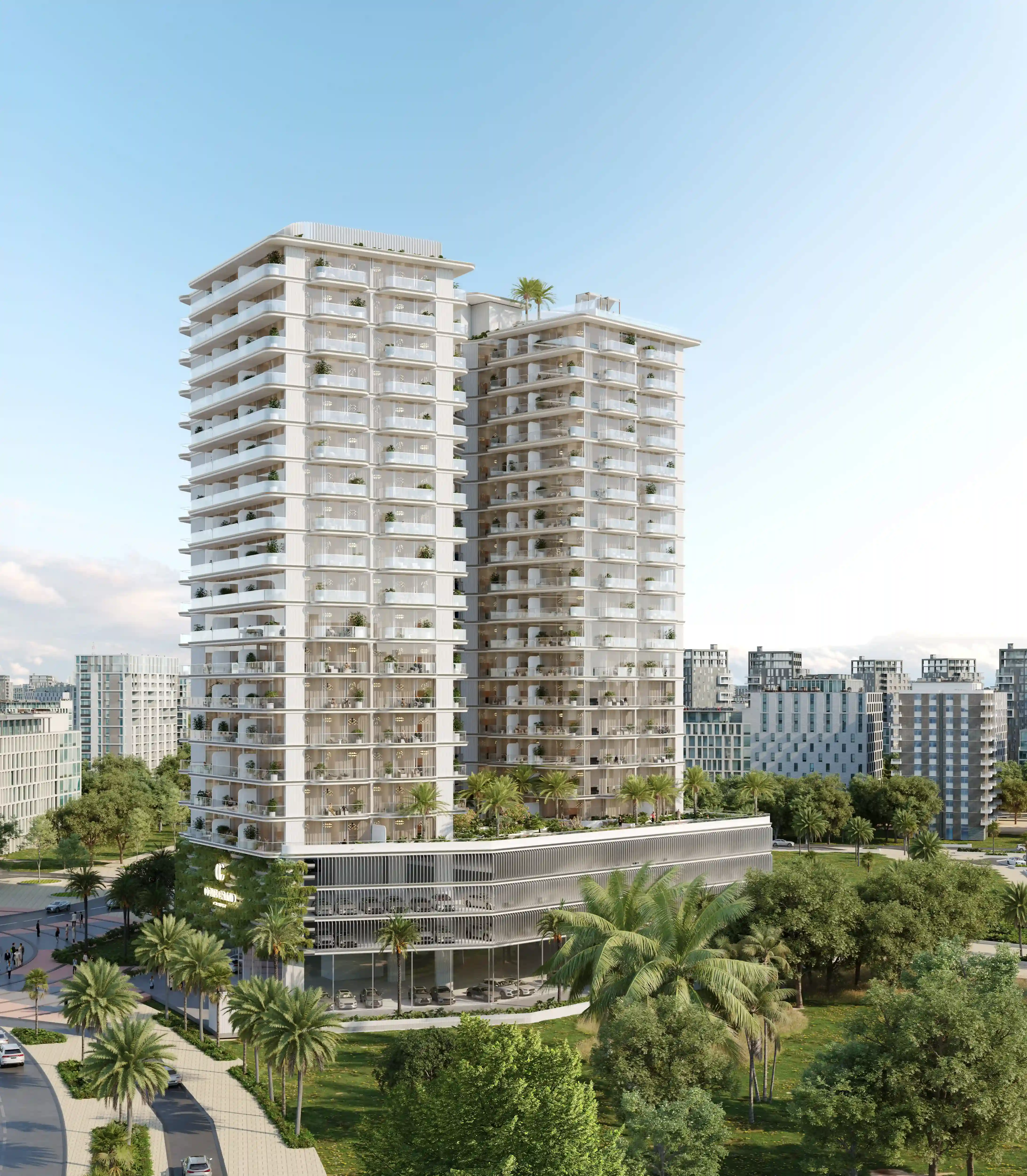 Cove Grand — главный фасад проекта