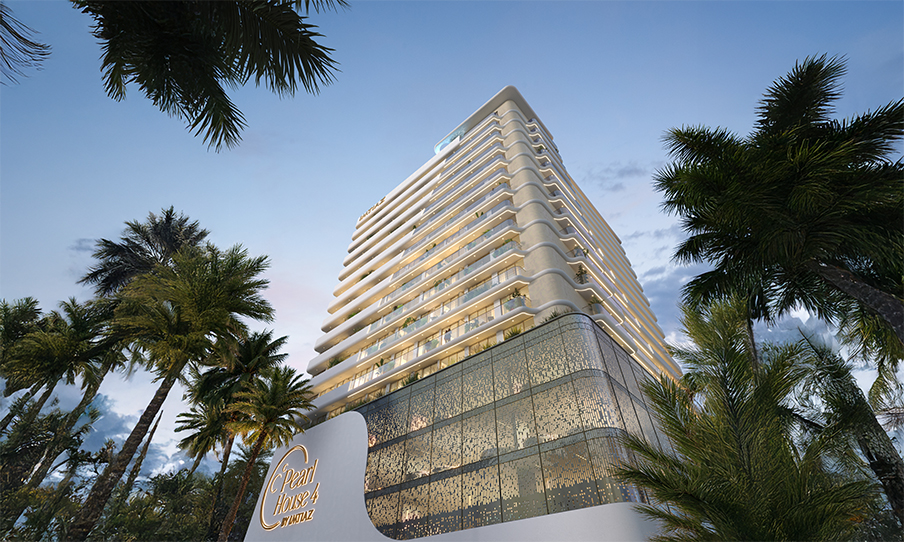 Pearl House 4 — главный фасад проекта
