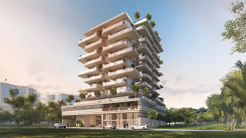 Sunset Bay 3 — главный фасад проекта
