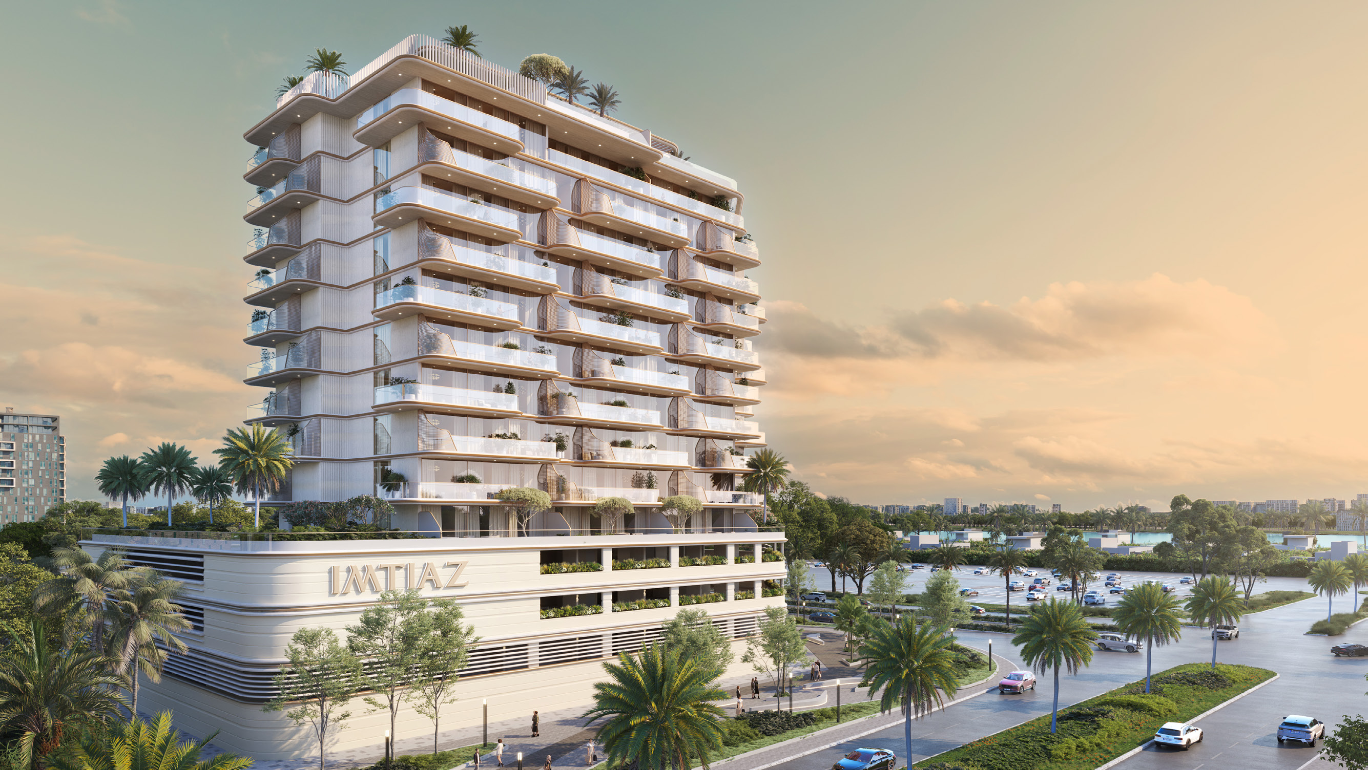 Sunset Bay Grand — главный фасад проекта