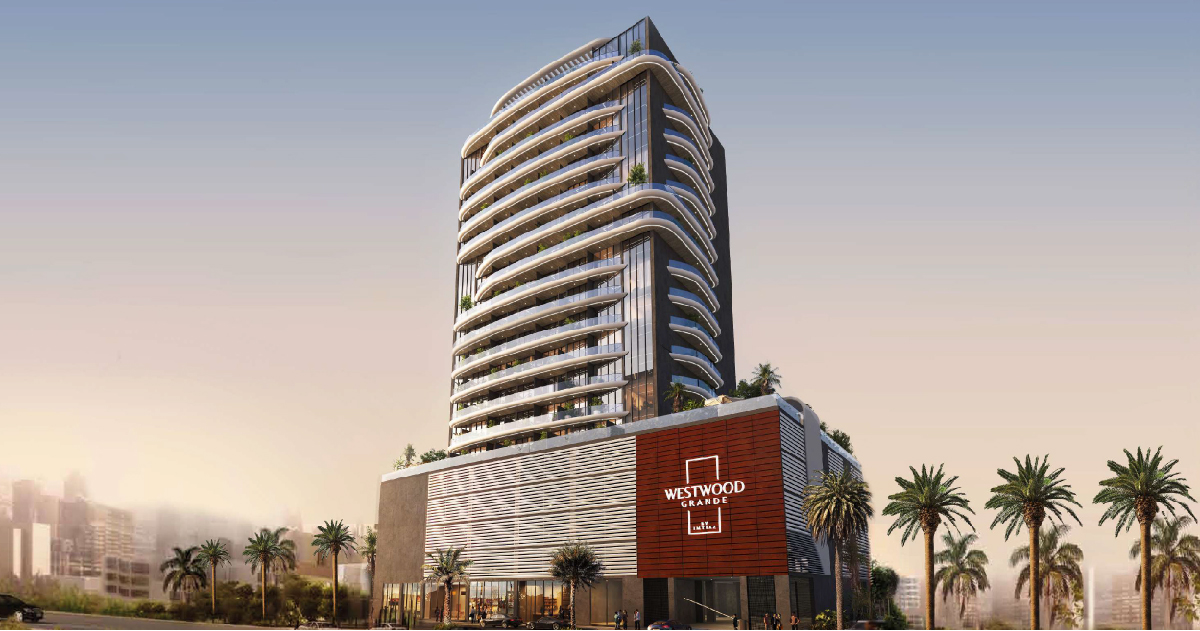 Westwood Grande — главный фасад проекта
